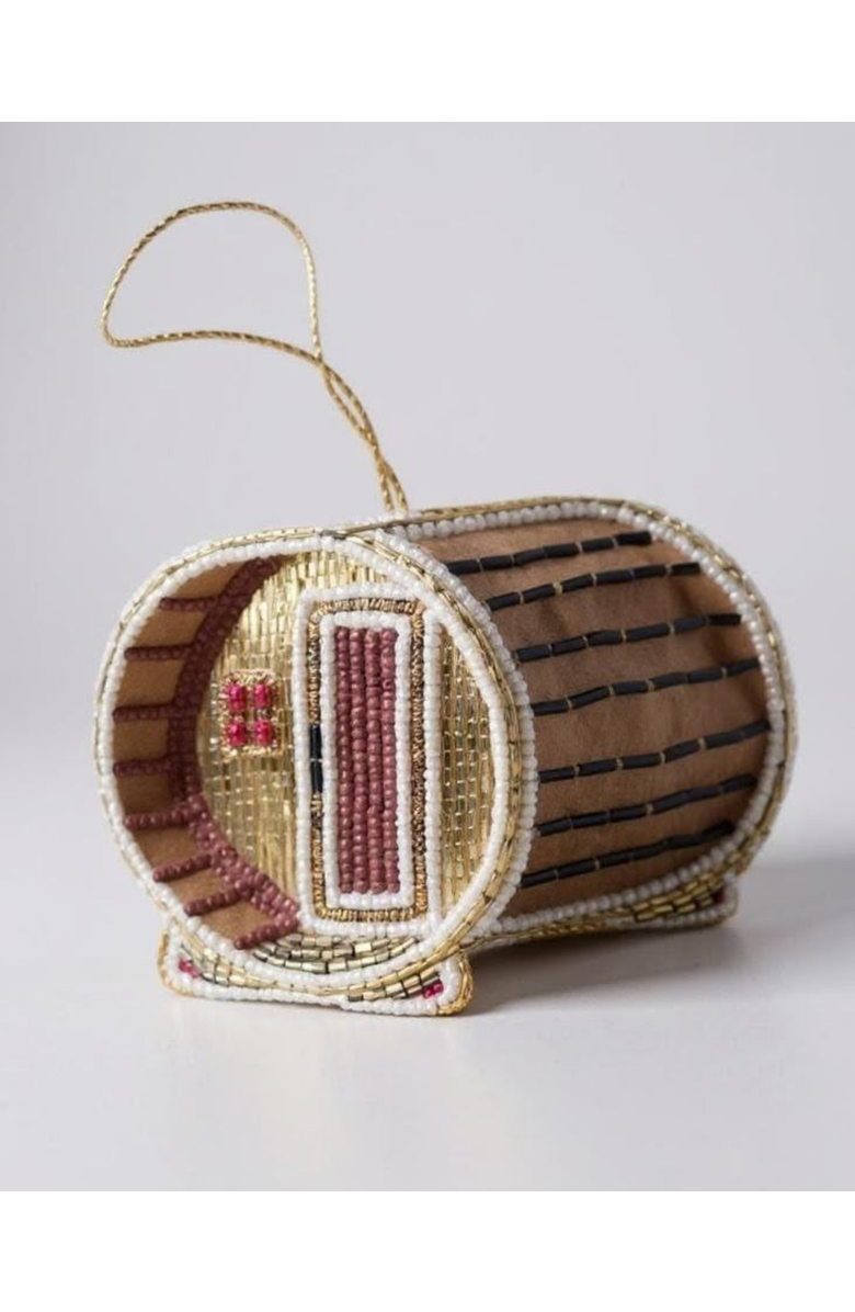 Pillowpia Gingerbread Sauna Ornament, Main, color, Gingerbread