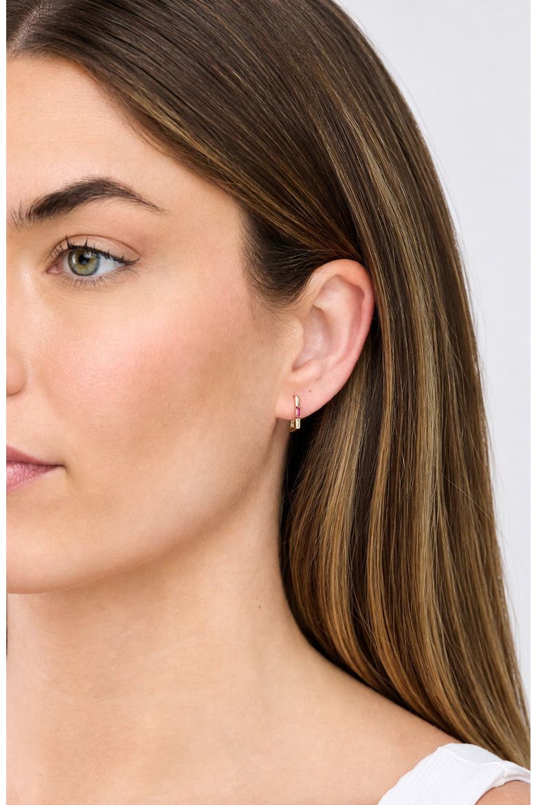 BLC TOPAZ HOOPS, Alternate, color, 14KY