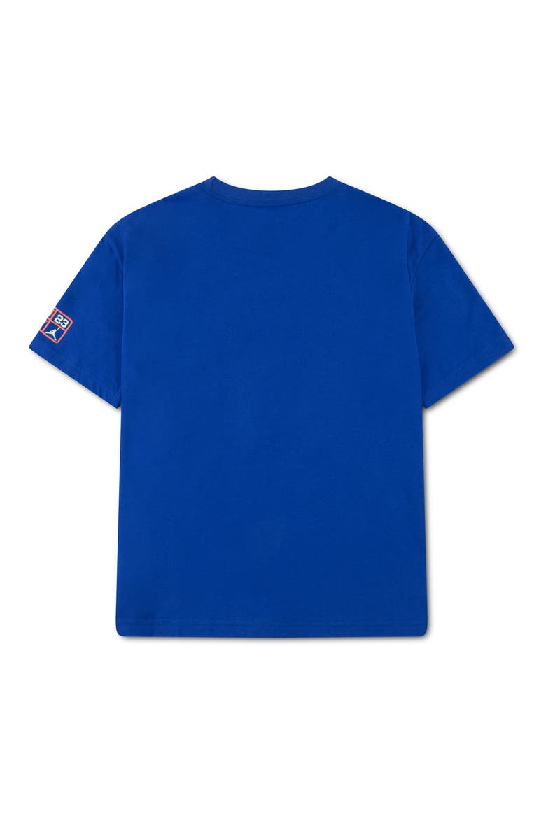 Kids' JDB Ball World Graphic Cotton Blend T-Shirt, Alternate, color, GAME ROYAL