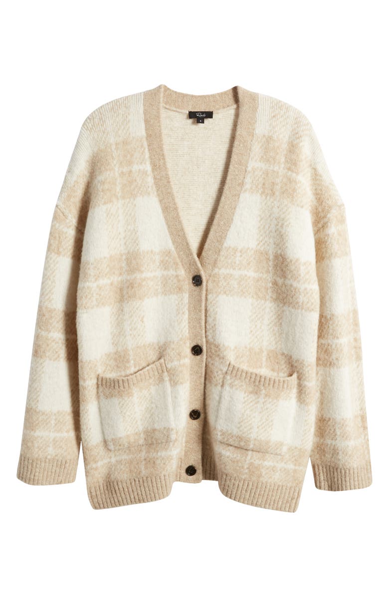 Rails Runi Plaid Cardigan, Alternate, color,