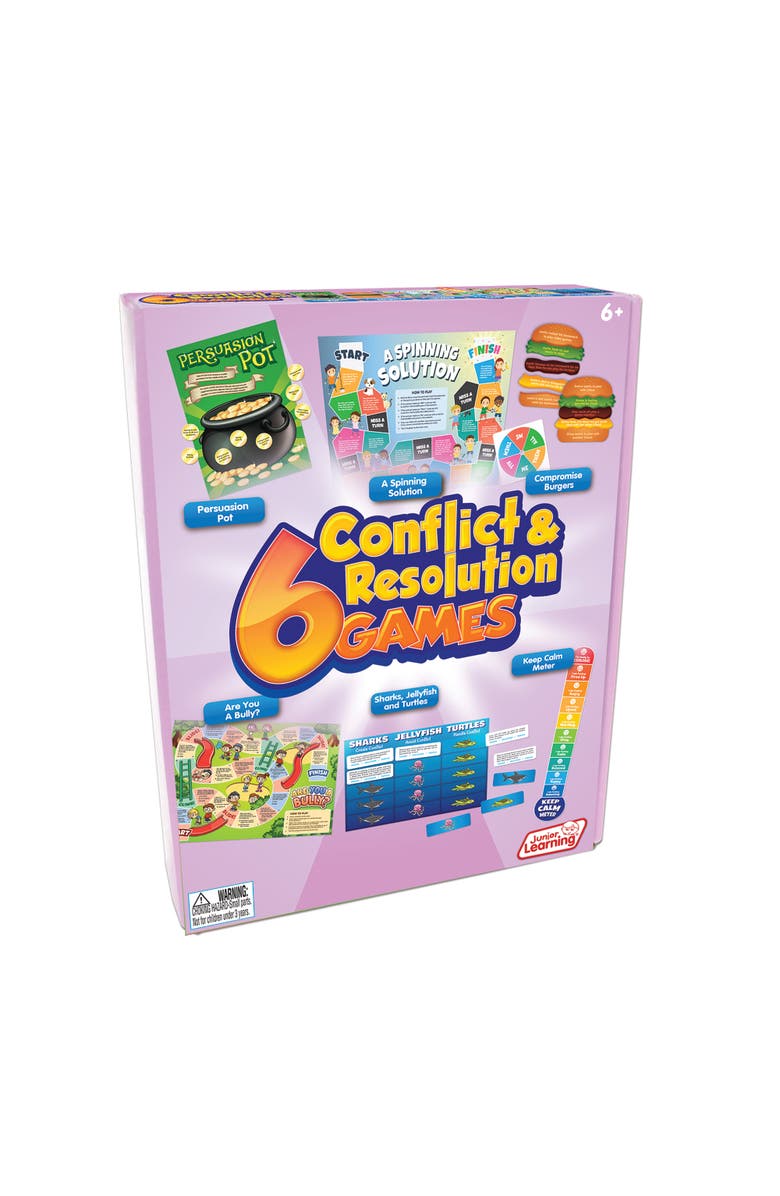 Junior Learning 6 Conflict
Resolution Games Educational Games, Alternate, color, Multicolored