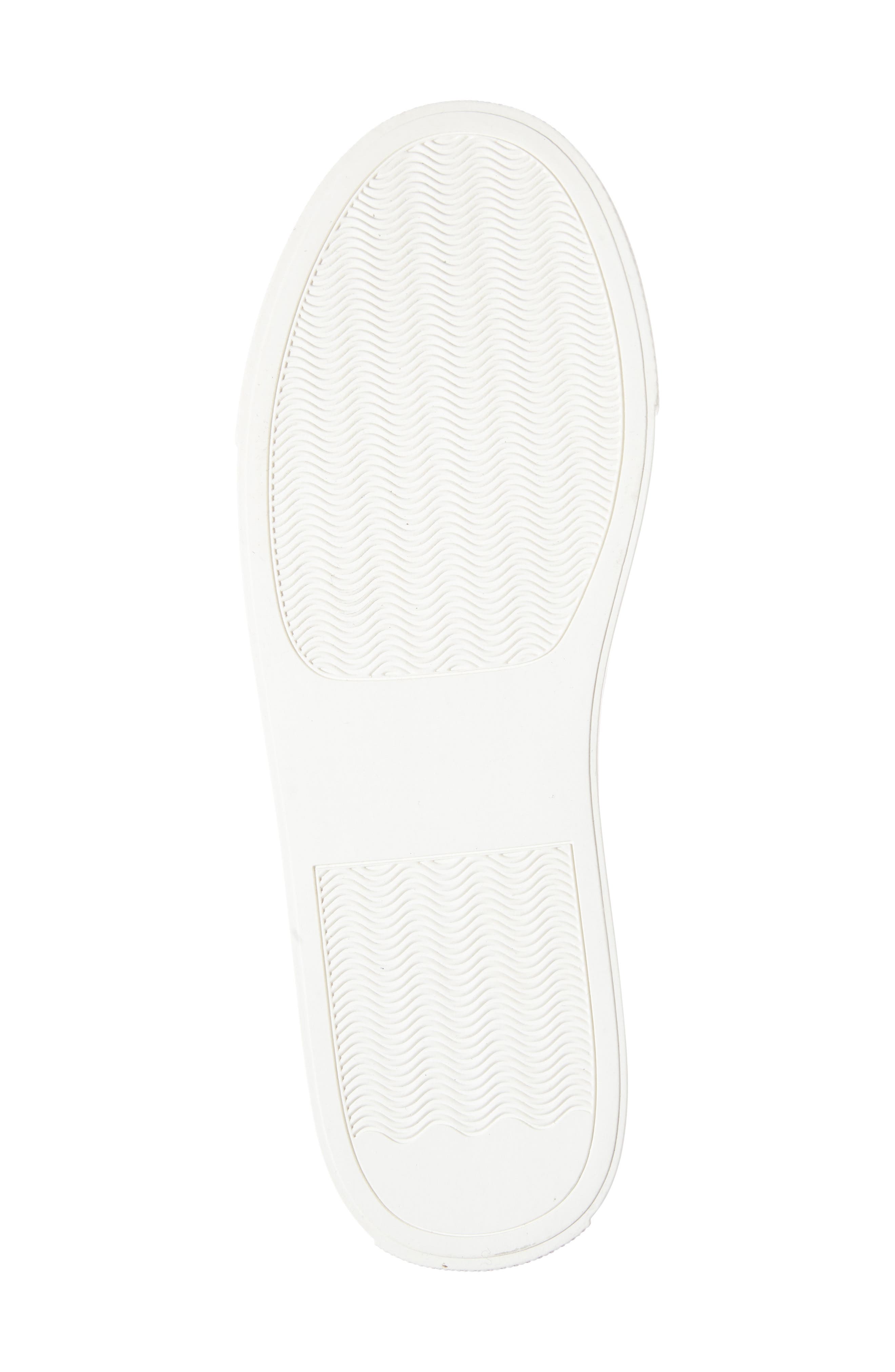 Kyle Slip-On Sneaker, Alternate, color, WHITE/ TAUPE LEATHER