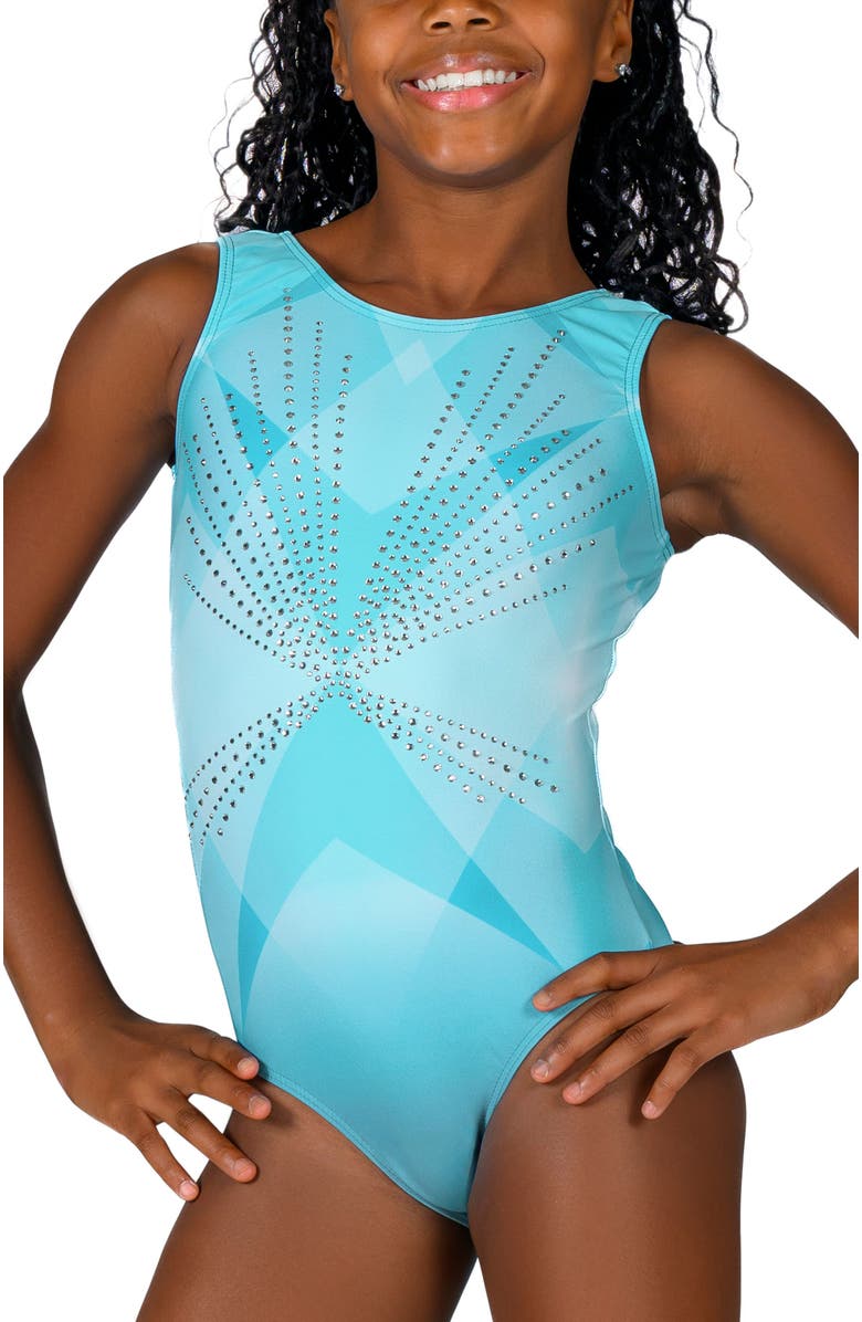 Destira Crystal Vision Leotard, Main, color, Crystal Vision