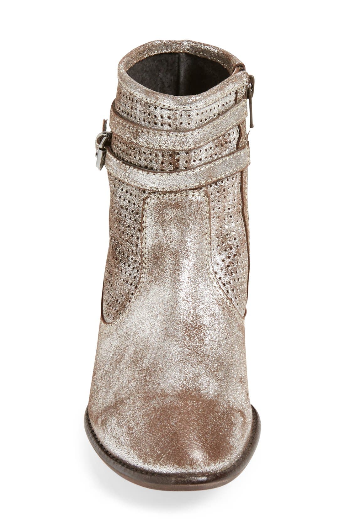 'Sanctuary' Suede Bootie, Alternate, color, PEWTER SUEDE