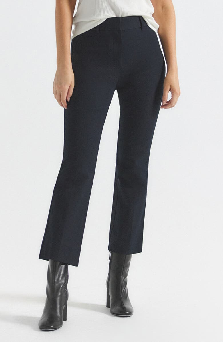 Derek Lam 10 Crosby Crosby Crop Flare Pants, Main, color,