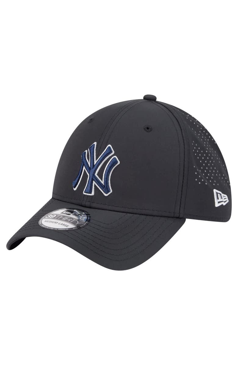 New Era Men's New Era  Black New York Yankees Night 39THIRTY Flex Hat, Main, color, Black