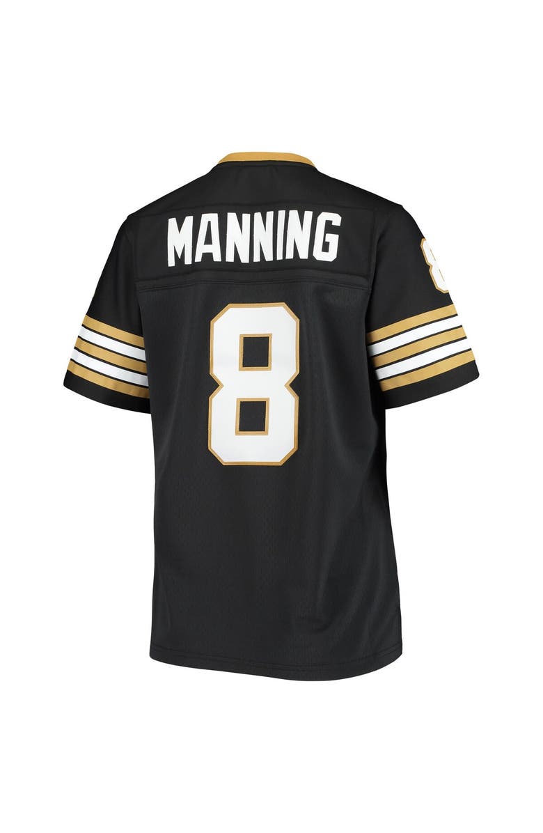 Mitchell & Ness Women's Mitchell & Ness Archie Manning Black New Orleans Saints 1979 Legacy Replica Jersey, Alternate, color, 