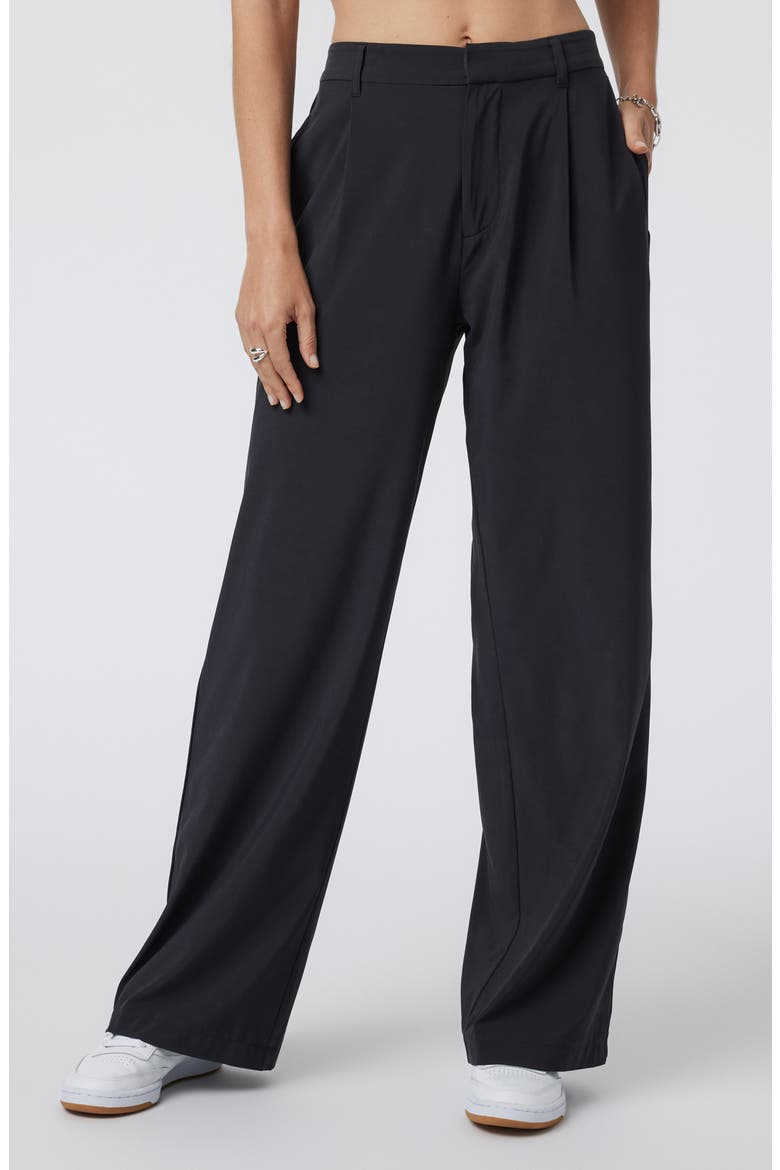 Villa Trousers, Main, color, BLACK