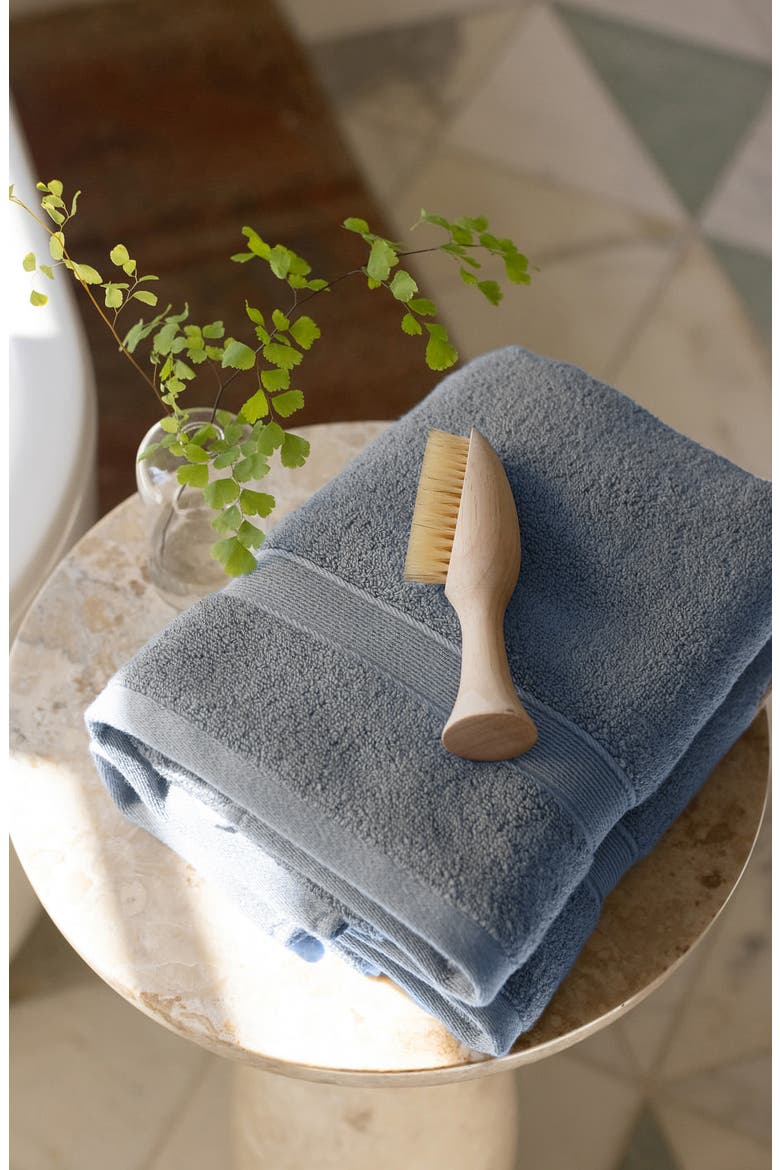 Luxe Set of 2 Hand Towels, Alternate, color, HARBOR MIST