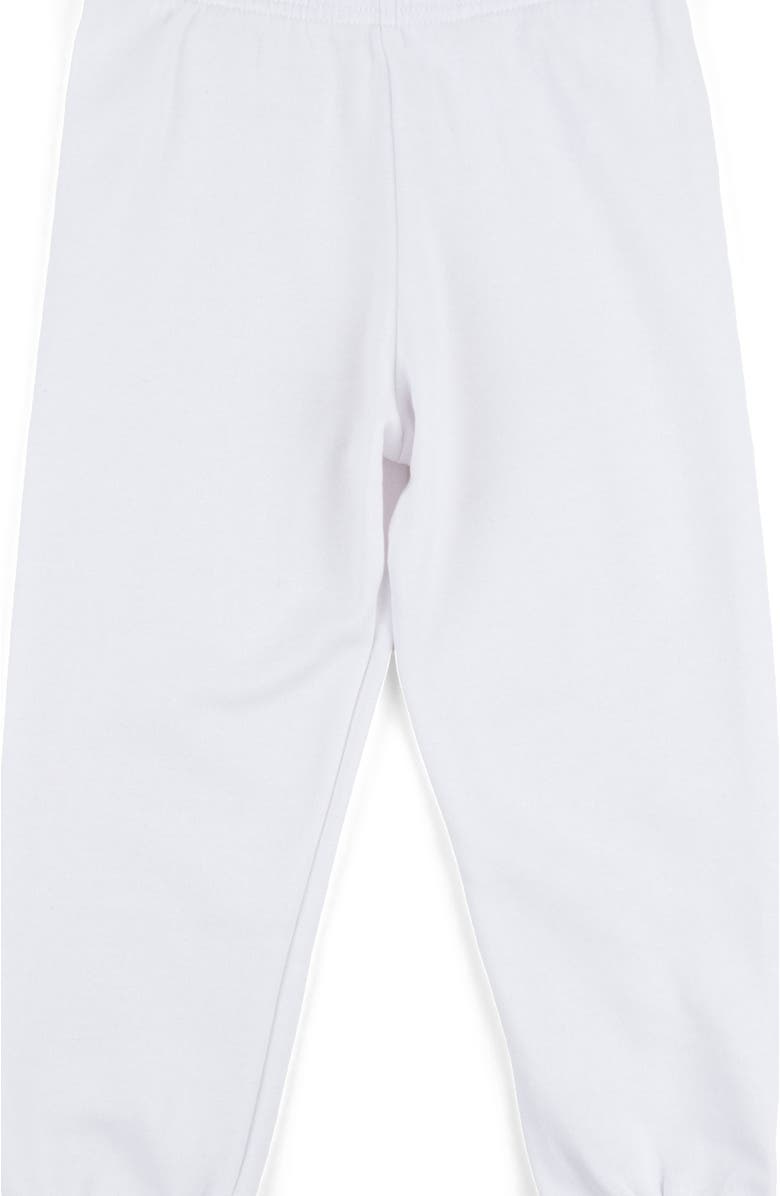 Leveret Kids Sweatpants, Main, color, White