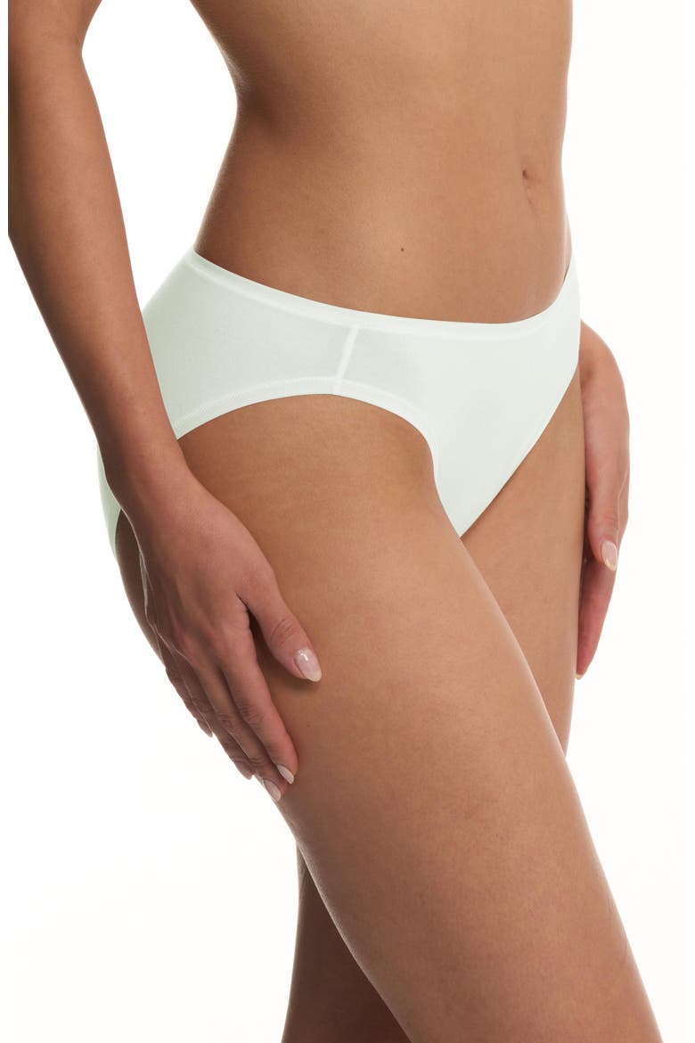 Bliss Bare Cotton Bikini, Alternate, color, Iced Mint