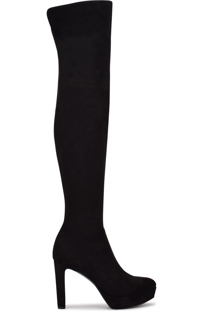 Nine West Gotcha Over the Knee Platform Stiletto Boot, Alternate, color,