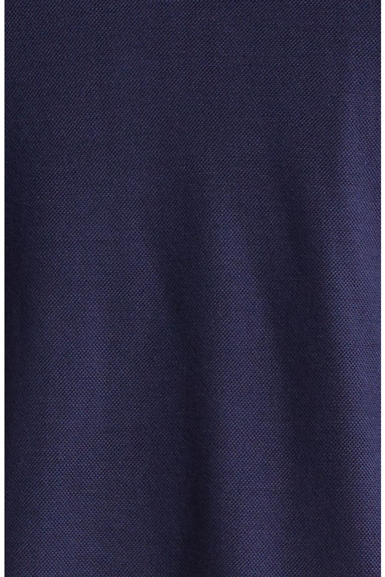 Wool Piqué Polo, Alternate, color, BLUE