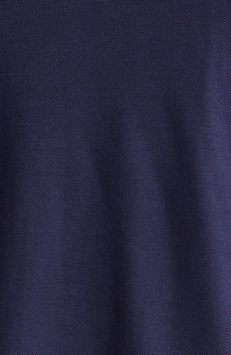 ISAIA Wool Piqué Polo, Alternate, color, Blue