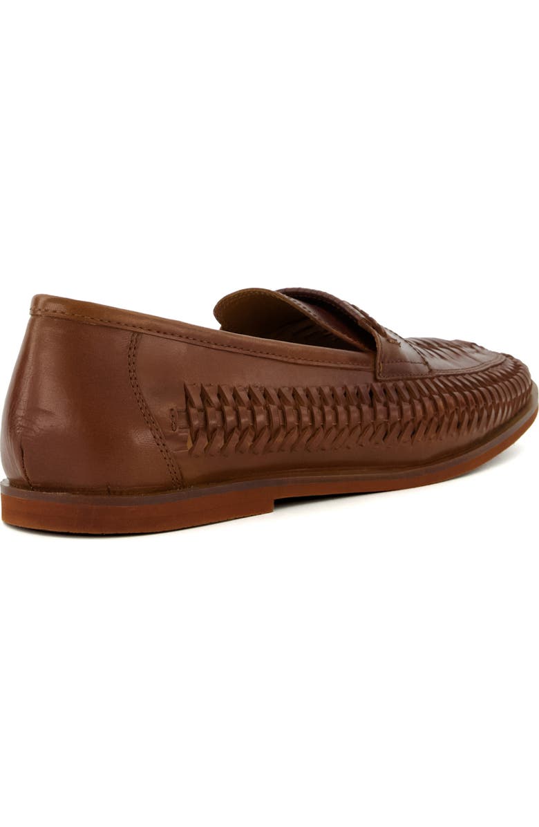 Dune London Brickles Woven Loafer, Alternate, color, Tan
