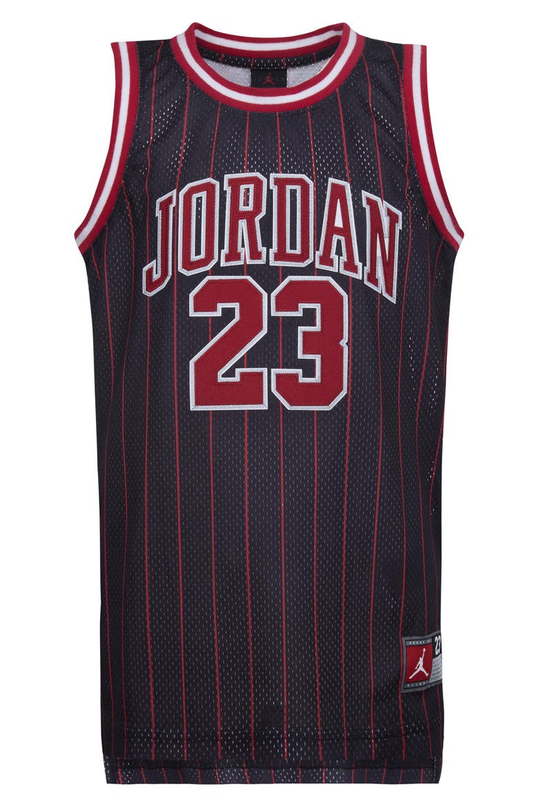 Kids' Jordan 23 Basketball Jersey, Main, color, BLACK