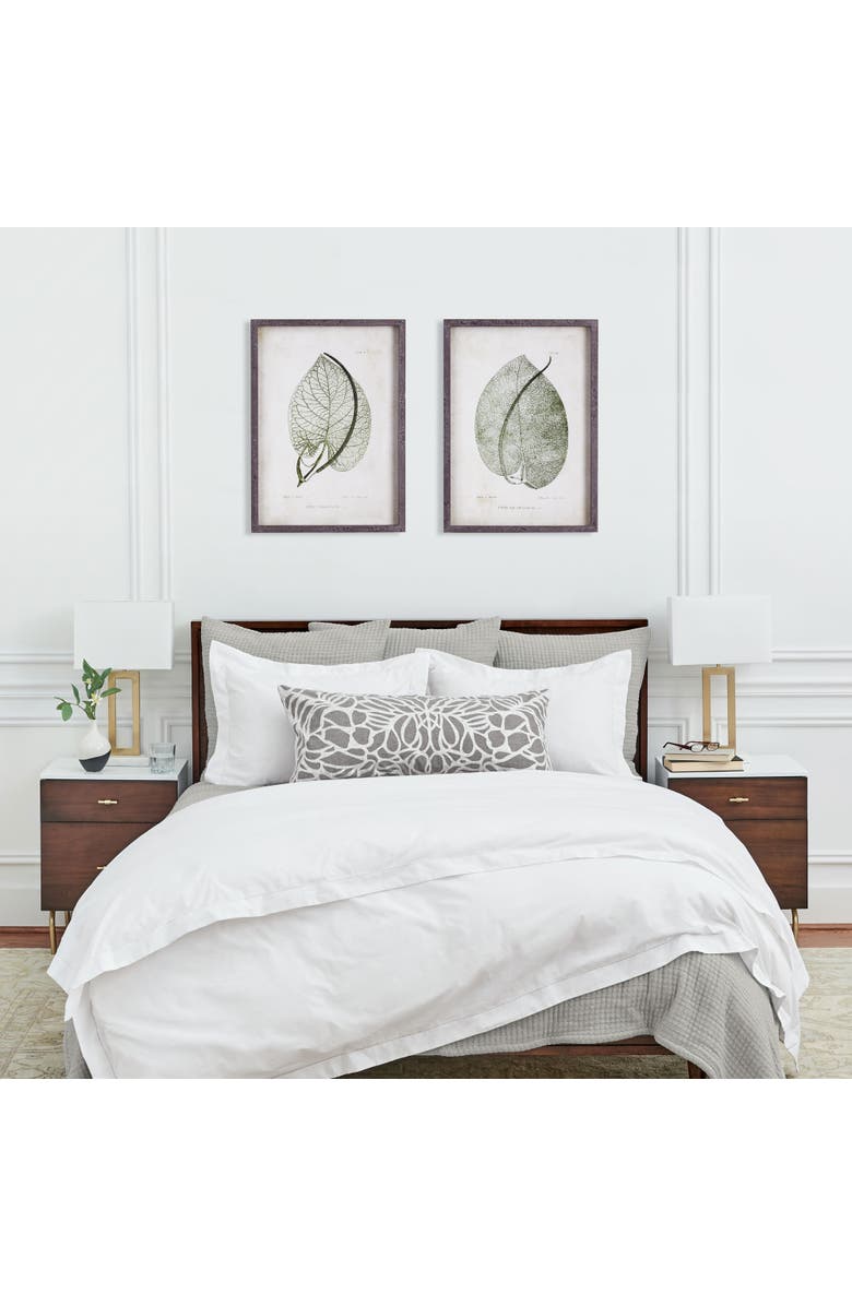 Napa Home & Garden Cordate Leaf Study Set of 2, Alternate, color,