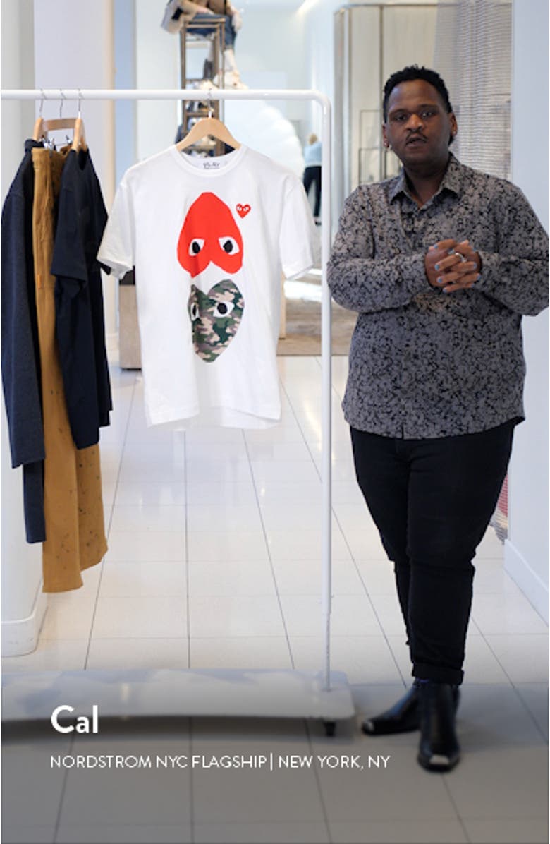 Camo Double Heart T-Shirt, sales video thumbnail