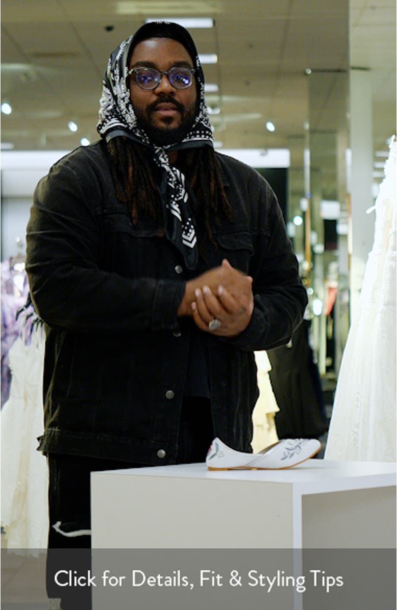 Snowdrop Embroidery Flat, sales video thumbnail