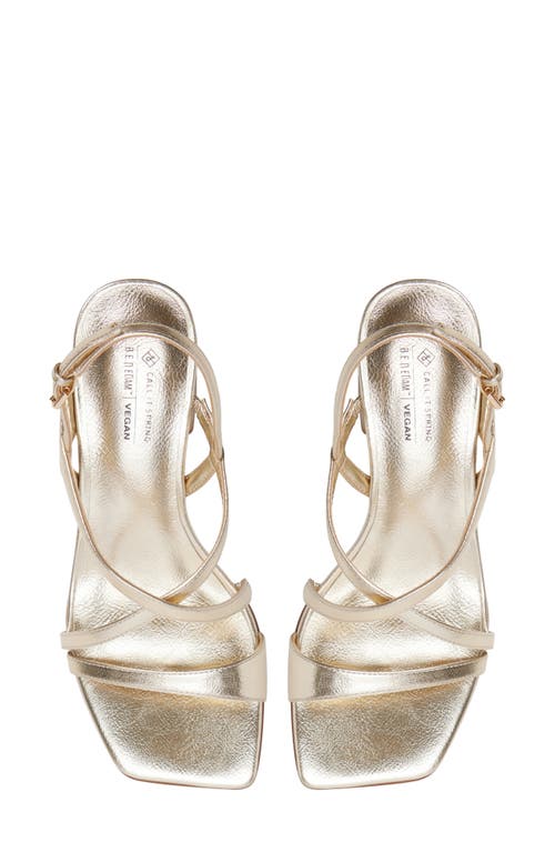 Call It Spring By Aldo Shayna Strappy Sandal In Gold