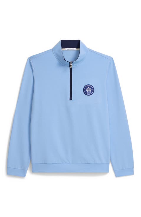 French Terry Vintage Patch 1/4 Zip