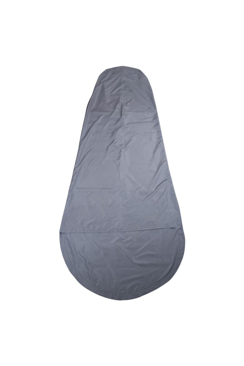 Microfiber Mummy Sleeping Bag Liner, Main, color, Gray