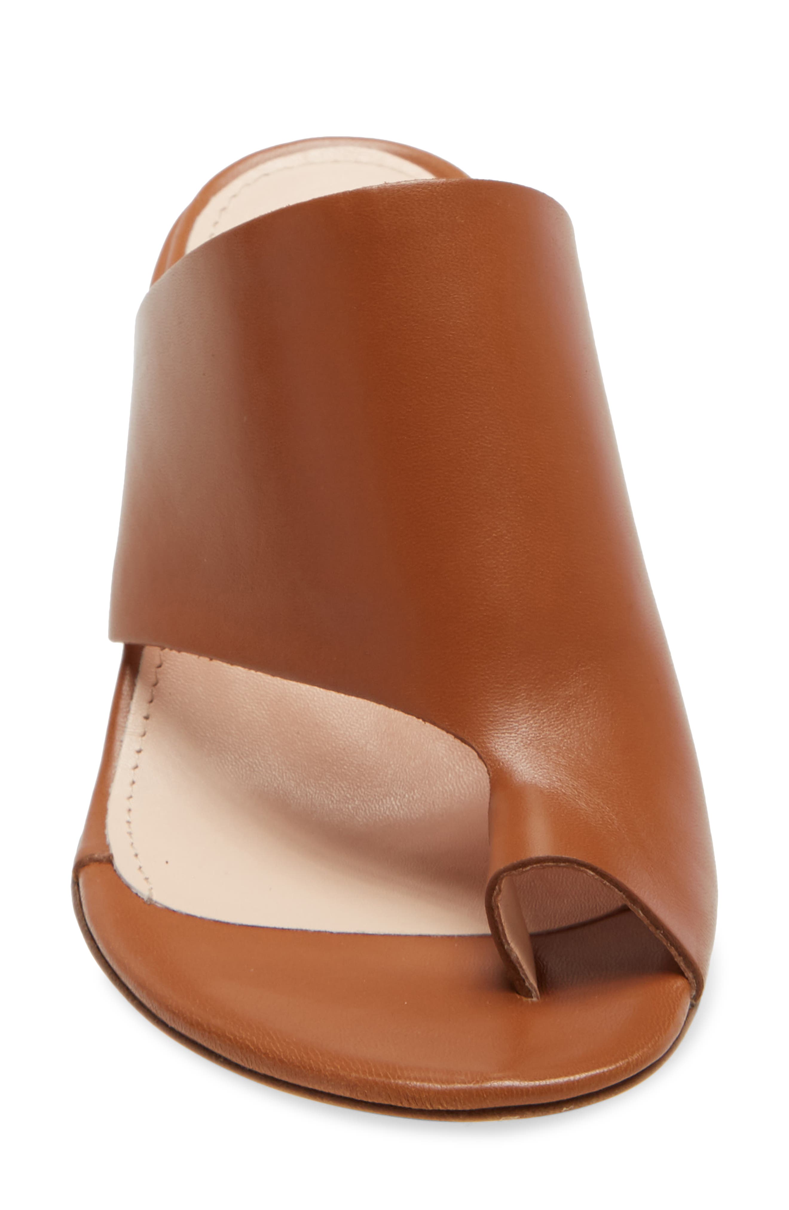 Moon Toe Loop Sandal, Alternate, color, BRANDY