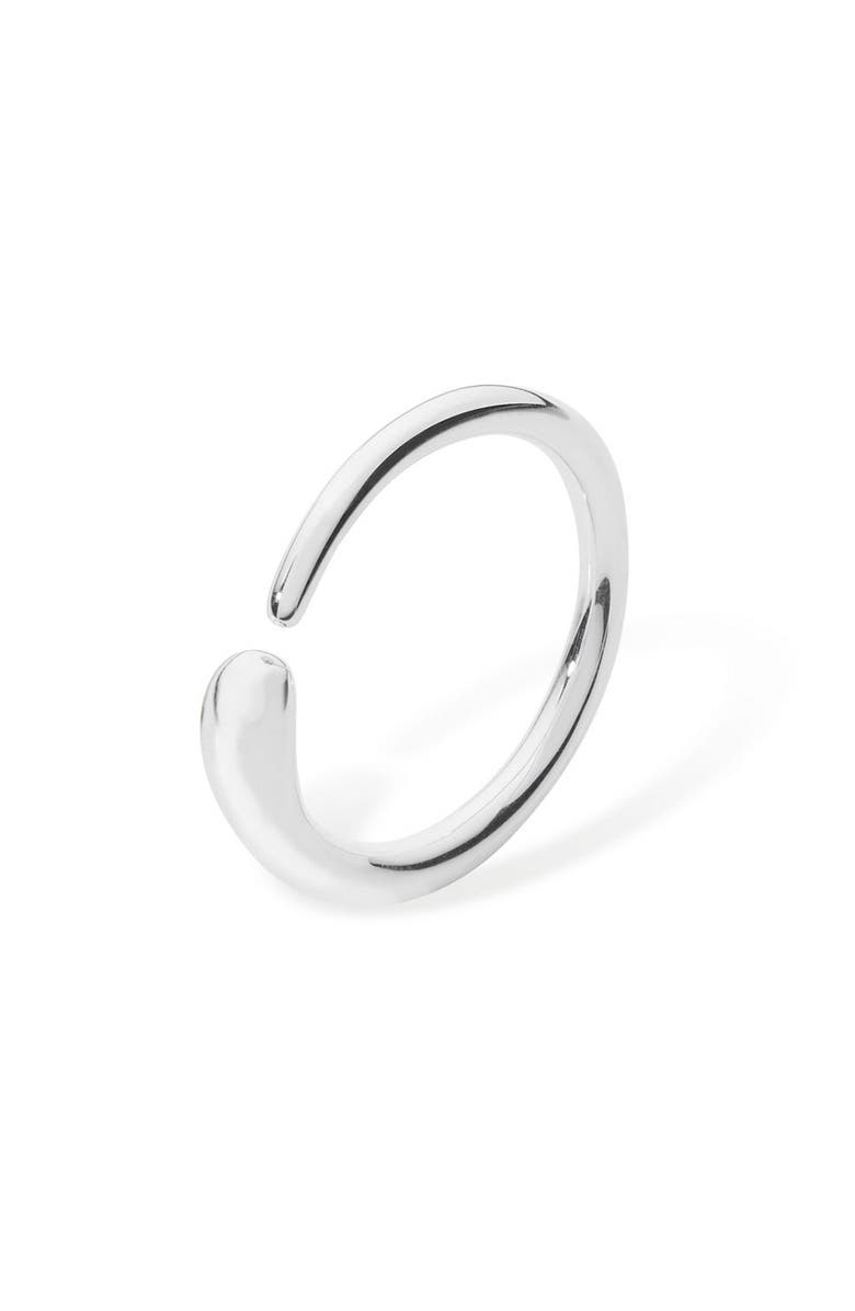 Lucy Quartermaine Single Drop Ring, Main, color, Sterling Silver