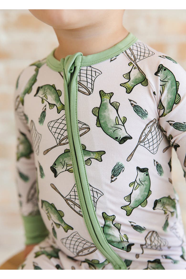 Convertible Double Zipper Romper, Alternate, color, Green