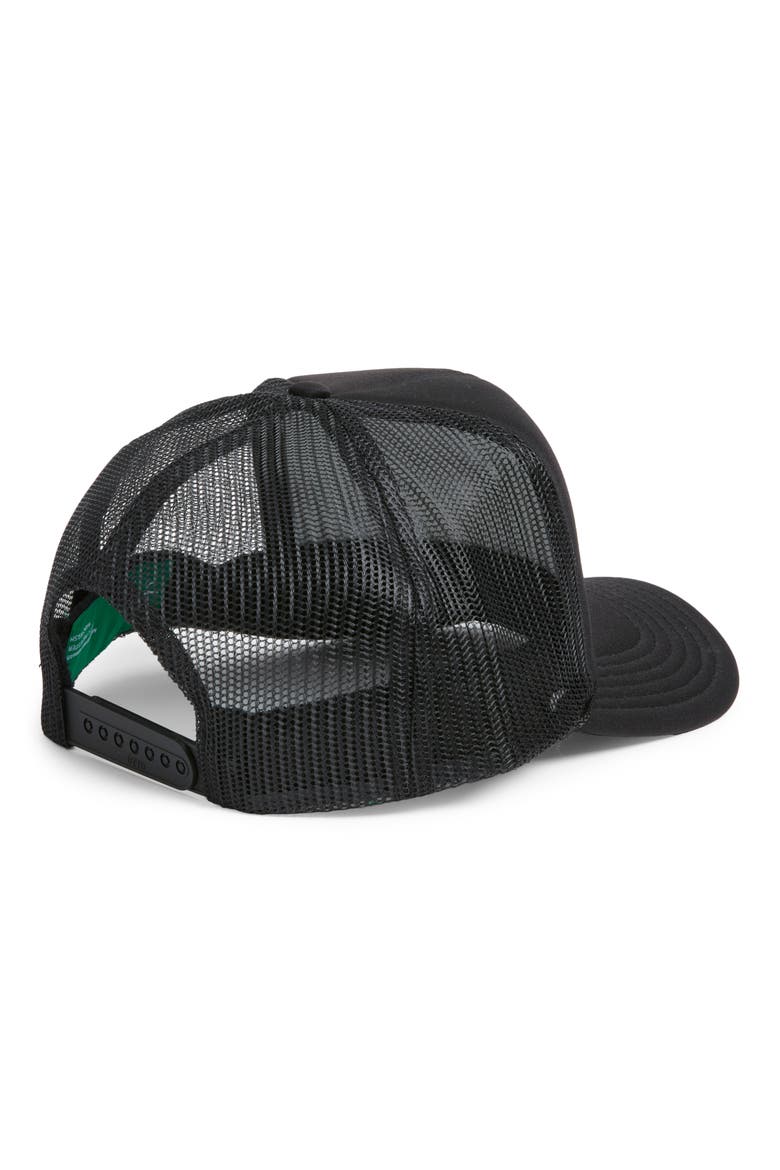 Surf California Trucker Hat, Alternate, color, BLACK