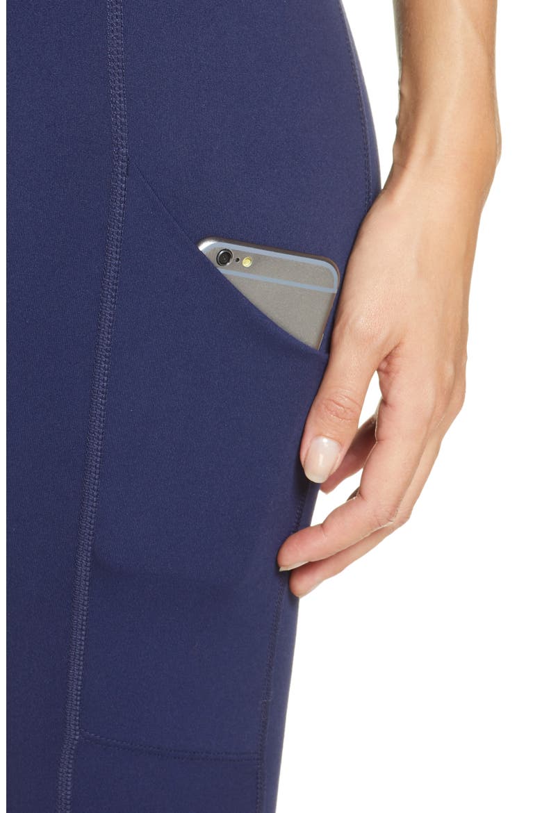 Live In High Waist Pocket 7/8 Leggings, Alternate, color, NAVY MARITIME