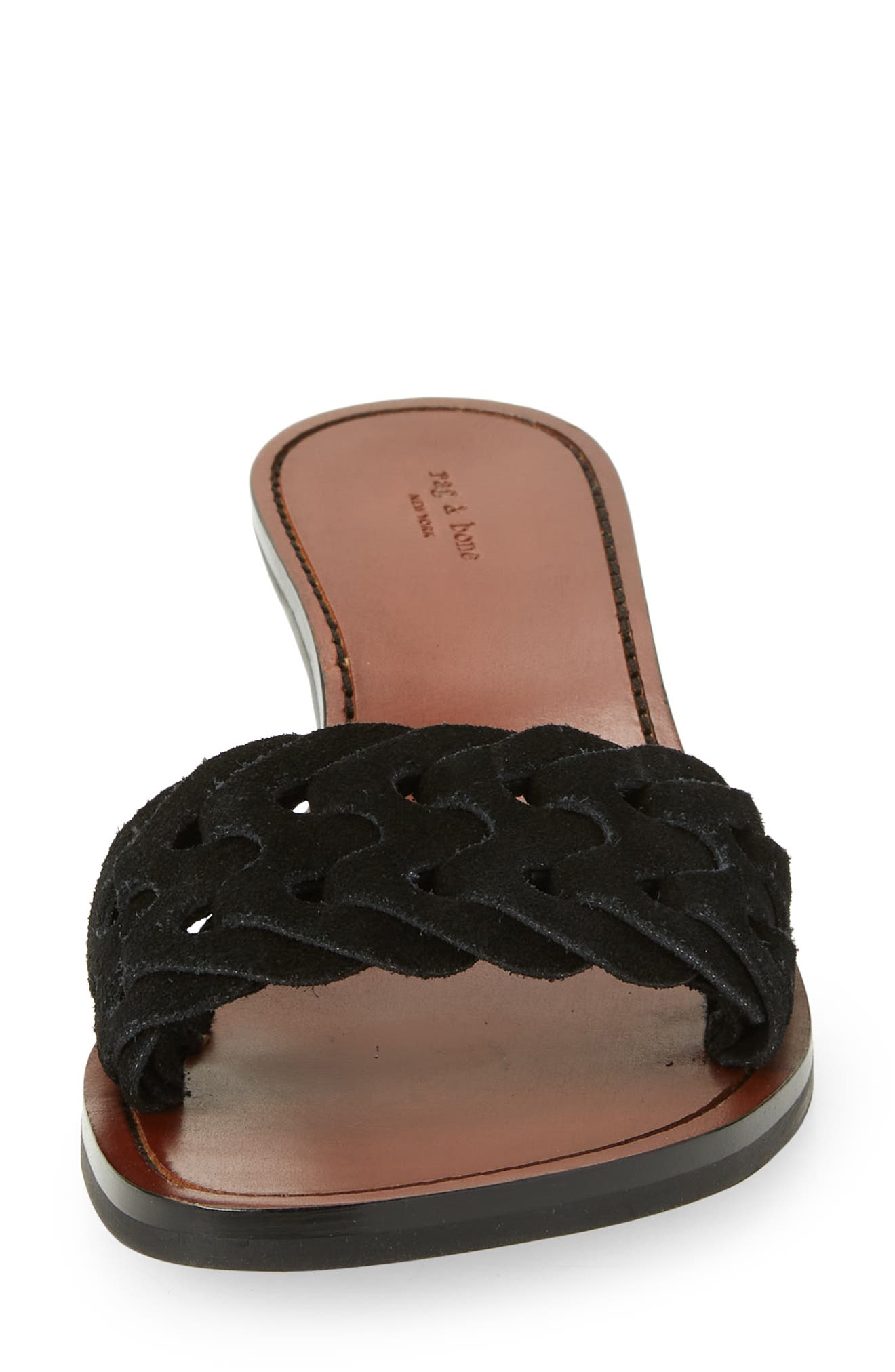 rag & bone Melrose Sandal, Alternate, color, 