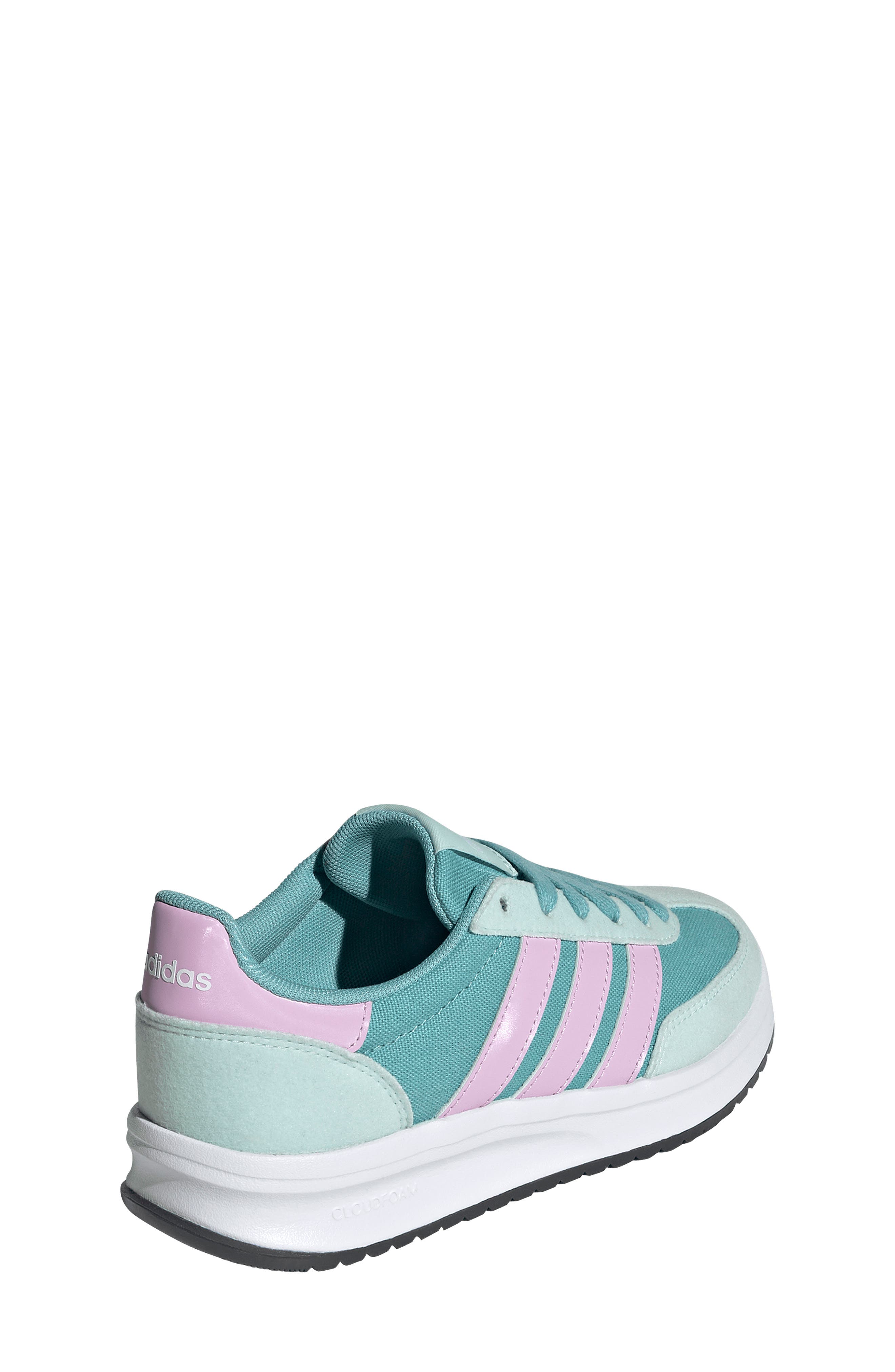 adidas Kids' Run '70s Sneaker, Alternate, color, Mint/ Lilac/ Halo Mint