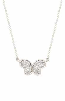 SUZY LEVIAN DIAMONDS Diamond Butterfly Pendant Necklace