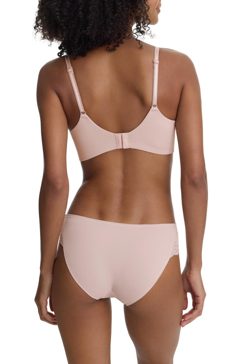 Captivate Full Coverage T-Shirt Bra, Alternate, color, Romance