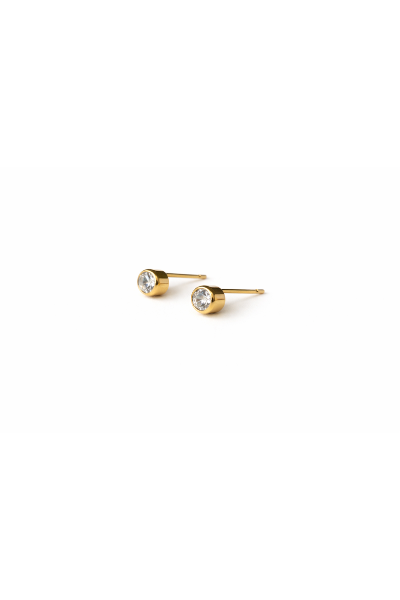 Aster Bezel Studs, Main, color, 14k Gold Fill