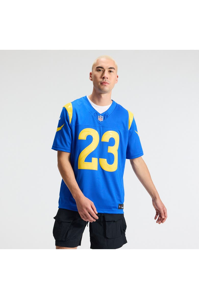 Men's Nike Kyren Williams Royal Los Angeles Rams Team Vapor F.U.S.E. Stitched Limited Jersey, Alternate, color, Royal