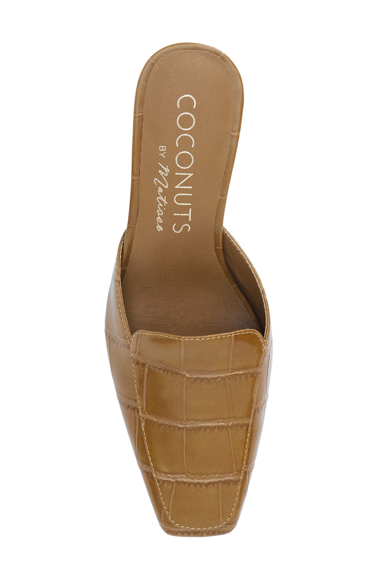 Davey Kitten Heel Mule, Alternate, color, CARAMEL