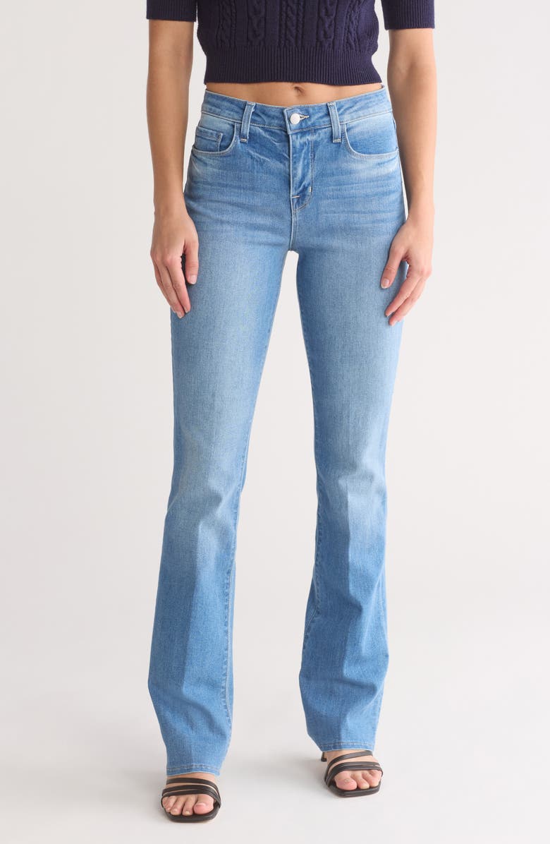 L'AGENCE Selma Sleek Baby Bootcut Jeans, Main, color, Alamo