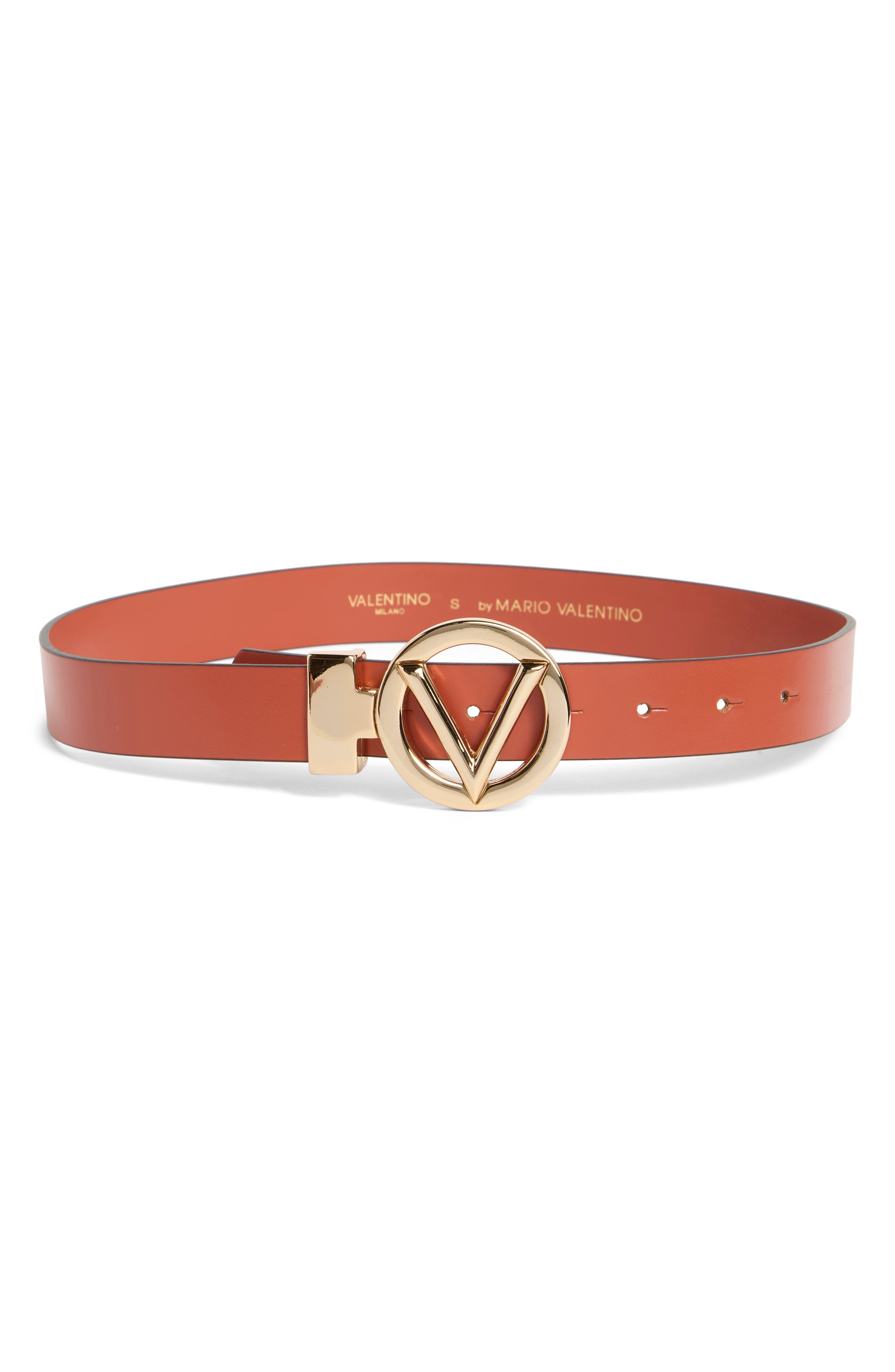 VALENTINO BY MARIO VALENTINO Adela Logo Buckle Belt