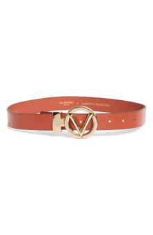VALENTINO BY MARIO VALENTINO Adela Logo Buckle Belt