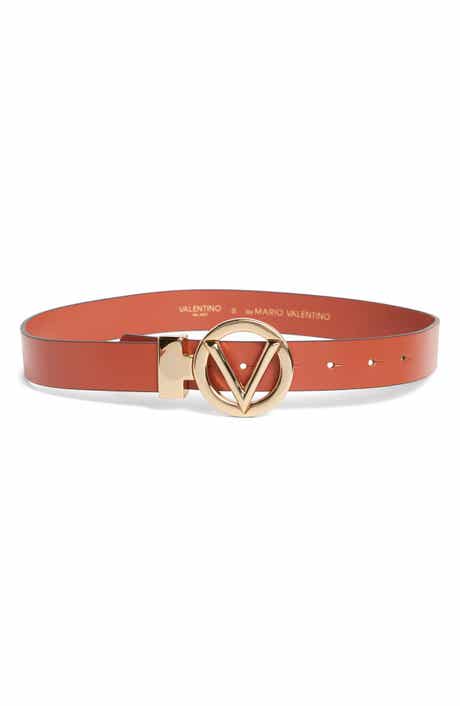 VALENTINO BY MARIO VALENTINO Adela Logo Buckle Belt