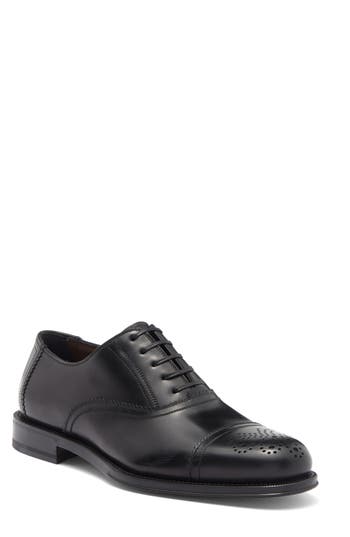 FERRAGAMO FERRAGAMO PRINCETON CAP TOE OXFORD