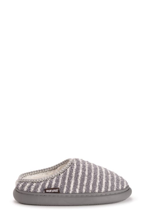 Muk Luks Janna Cozy Crew Faux Shearling Lined Clog