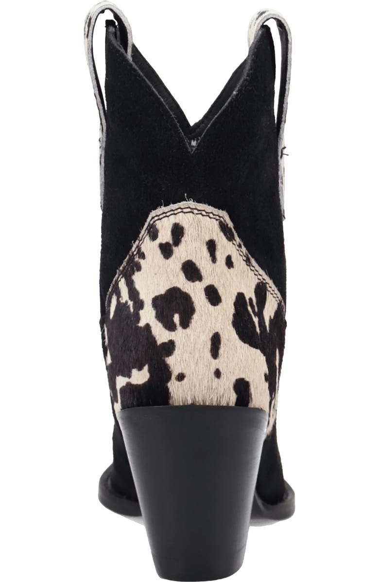 Dingo Texas Charm Genuine Calf Hair Bootie, Alternate, color,
