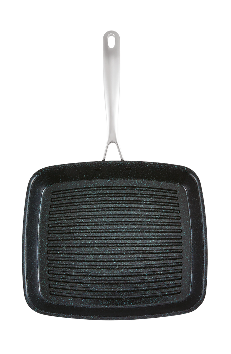 Cuisine::pro<sup>®</sup> GREEN STONE<sup>™</sup> 11" Ultimate Grill Pan, Alternate, color, Black