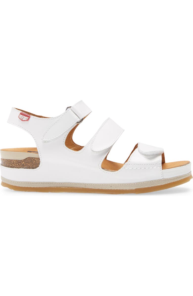 On Foot 201 Slingback Platform Sandal, Alternate, color, Blanco