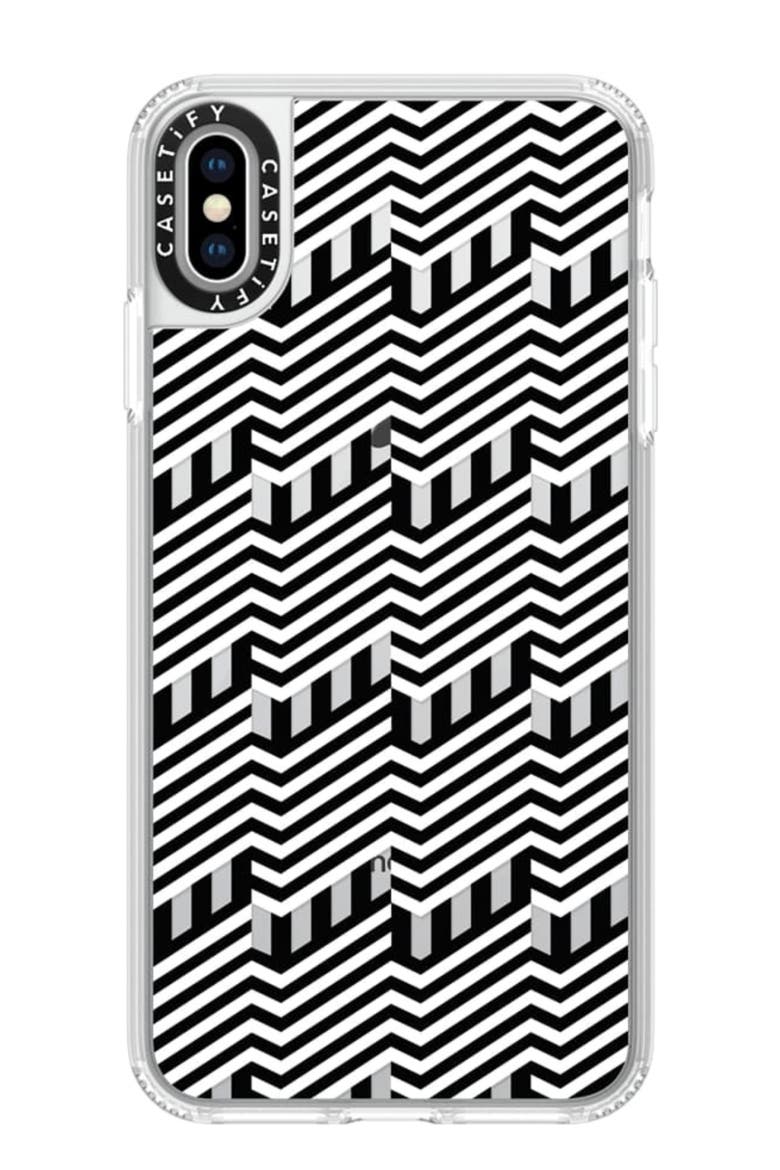 Building iPhone X/Xs Max & XR Plus Case, Main, color, BLACK/WHITE