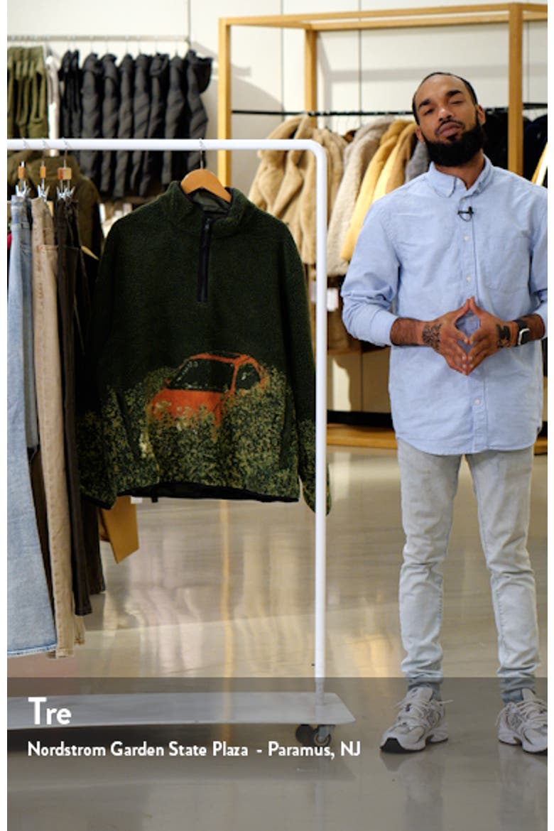 Forgotten High Pile Fleece Half-Zip Pullover video