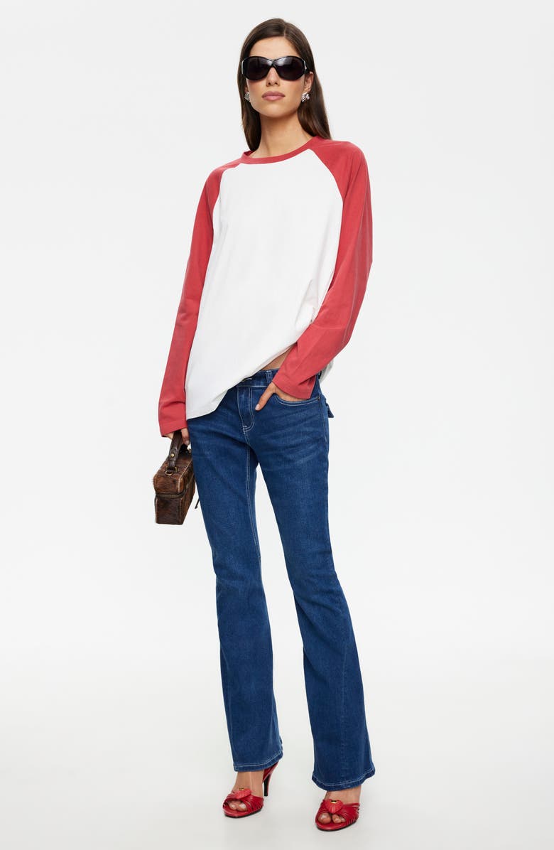 LIONESS Kravitz T-Shirt, Alternate, color, Crimson